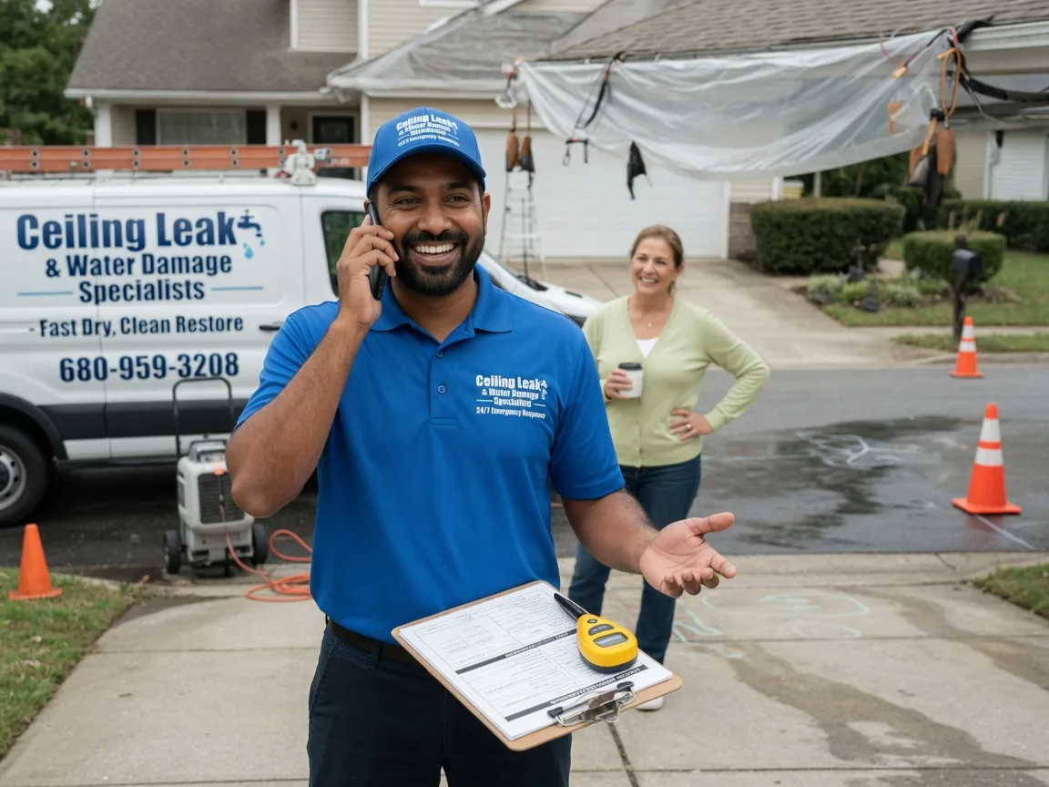 Ceiling Leak Cleanup Fort Washington, PA FAQs